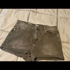 Highest Rise Shorts- Black